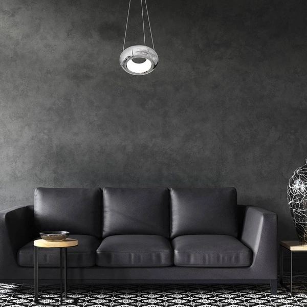 Zwis pojedyńczy LED MERCURIO chrom 25cm