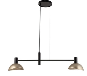 Lampa Sigma ARTIS 2 zwis czarny/złoty 40566