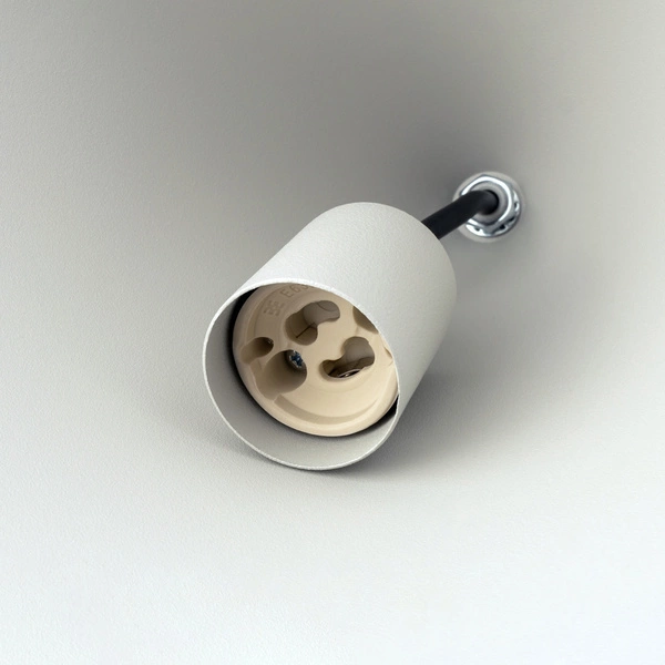 Lampa wisząca ZENITH S SILK GRAY śr. 20,5cm GU10 | szary 10880