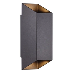 Kinkiet NICO GU10 35W Aluminium | Czarny