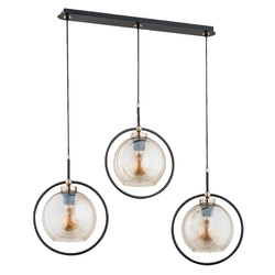 Lampa wisząca ALFA SELDI ZŁOTA 3xE27 27cm | 62178