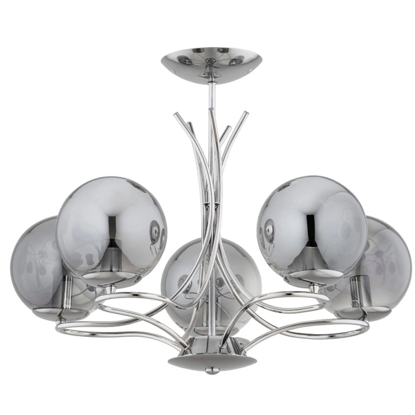 Lampa sufitowa ALFA SENTIA CHROM 5xE14 58cm | 63212