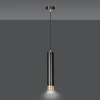 Lampa wisząca Emibig KIBO 1 BL/GOLD 644/1