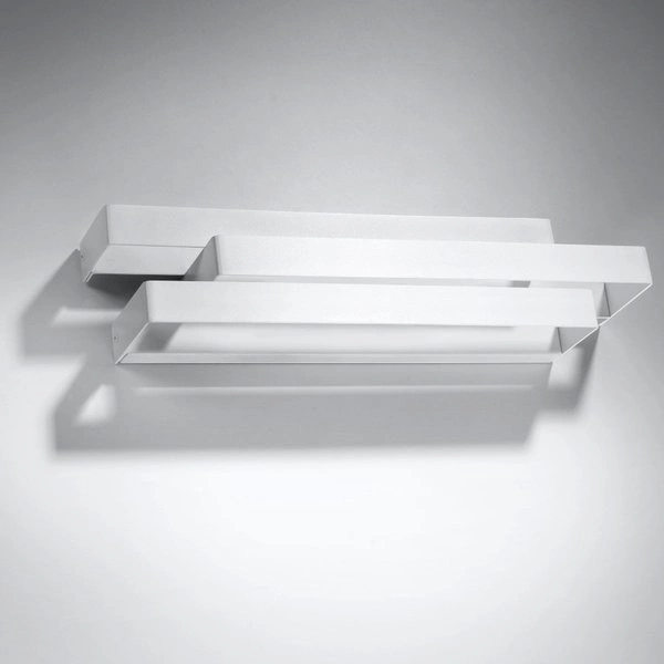 Kinkiet FROST, Stal, Biały, G9 2 x 40 W, SL.0379