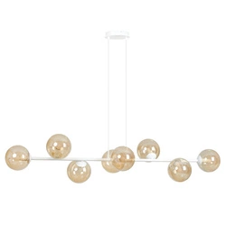 Lampa wisząca Emibig ROSSI 8 WH MIODOWY 879/8