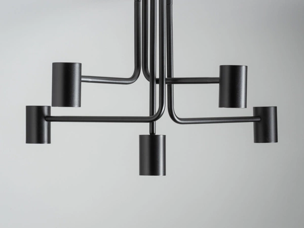 Lampa Sigma LUIS 5 plafon czarny 33422