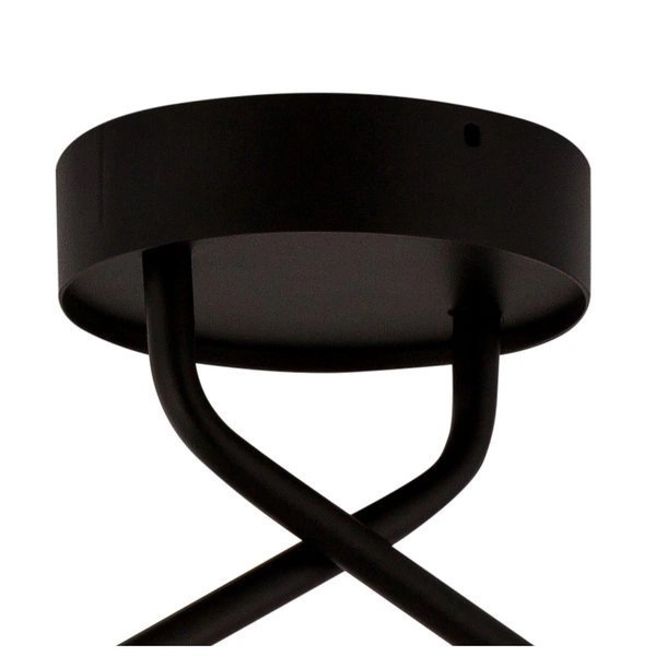 Lampa sufitowa LIZBONA 2 PLAFON czarny/biały 32117