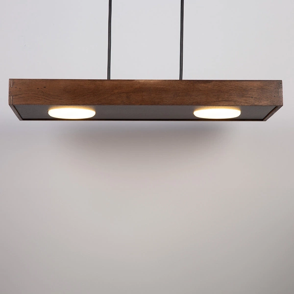 Lampa Sigma DALIA 2 zwis czarny/brąz 41004