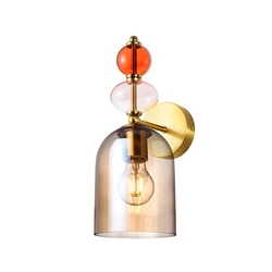 Kinkiet Tropea bursztynowy 1xE27