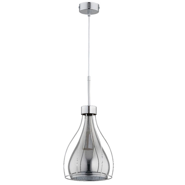 Lampa wisząca ALFA LOTAR CHROM 1xE27 20cm | 60851