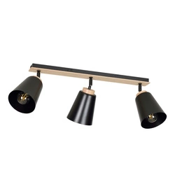 Lampa sufitowa Emibig ATLAS 3 Czarny 725/3