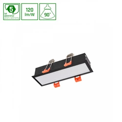 MINI28 ALLDAY INSPIRE IN 940 10W 230V 280mm 90st CZARNY DALI