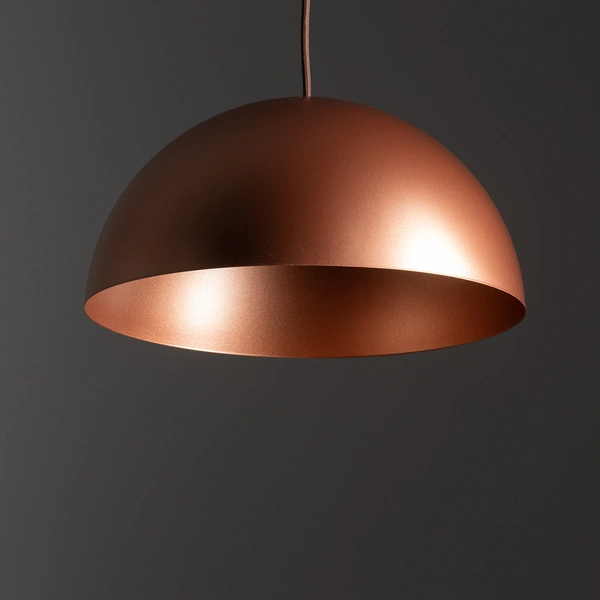Lampa wisząca HEMISPHERE SUPER S śr. 33cm GX53 | miedziany 10617