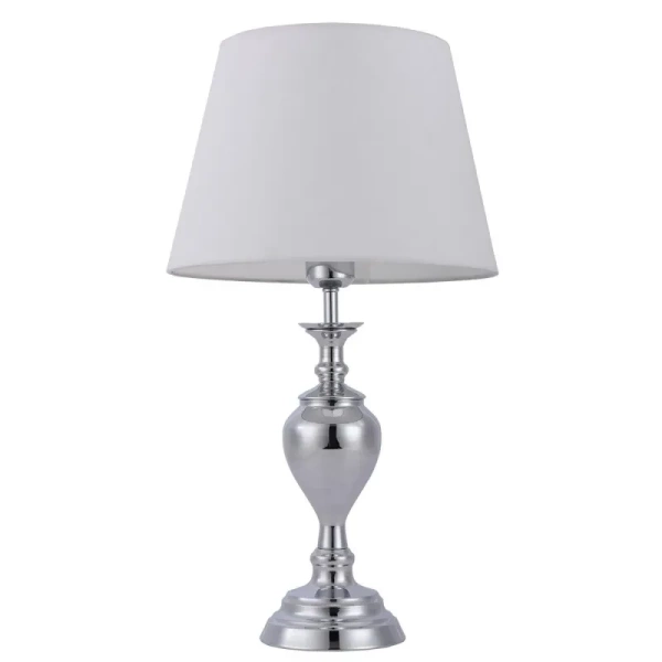 Lampka biurkowa Etien wys. cał 52,5cm E27 | chrom