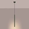 Lampa wisząca PASTELO 1 zielona oliwka