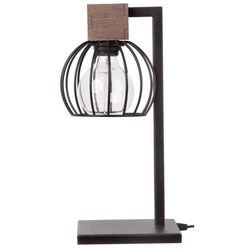 Lampa biurkowa stołowa nocna MILAN LAMPKA brązowy 50120
