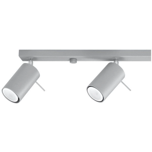 Plafon RING 4 punktowy Stal kolor szary 40W, SL.0453