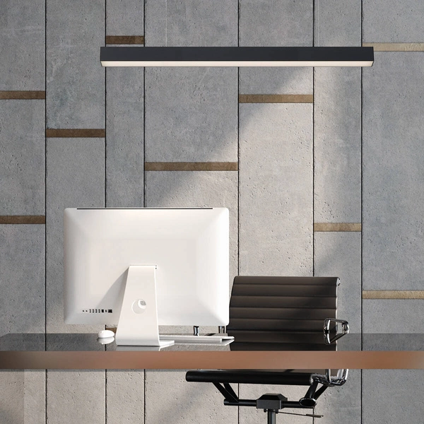 Lampa wisząca Luci L LED CCT Tuya czarna LP-1401/1P L BK Smart