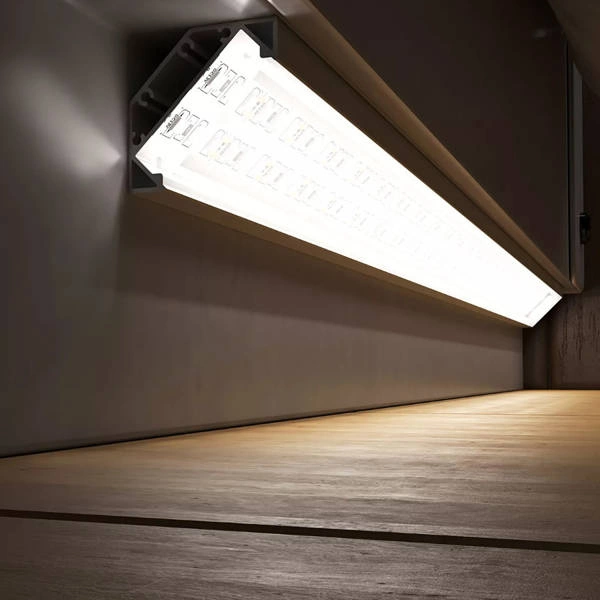 Profil LED P3-3 narożny 100cm szer. 30mm | do osłonek C7 | czarny