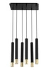 Lampa Sigma SOPEL GRAND 6 czarny/złoty lampa wisząca 33397