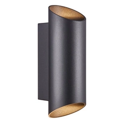 Kinkiet NICO GU10 35W Aluminium | Czarny