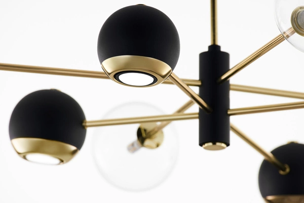 Nowoczesny Żyrandol MOKA wys. 47-69cm 4xG9 4xGU10
14W IP20 | Złoty