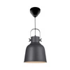 Lampa wisząca ADRIAN E27 40W Metal | Antracyt