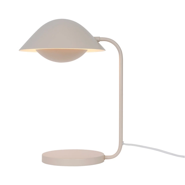 Lampa stołowa FREYA E14 40W Metal | Beżowy