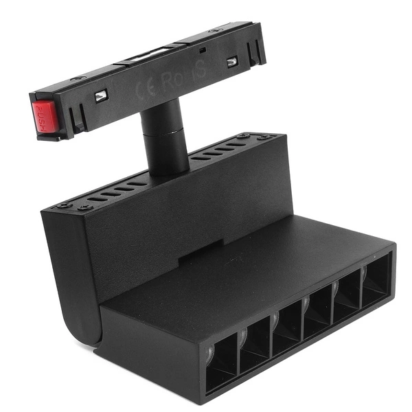 Reflektor łamany szyny magnetycznej LED 6W 3000K ciepła | czarny
