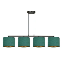 Lampa wisząca Emibig HILDE 4 BL GREEN 1051/4