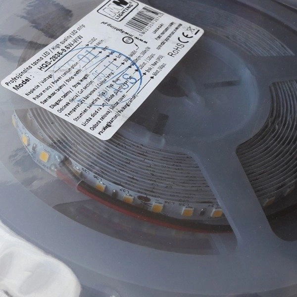 Taśma LED 6W ciepła 3000K 24V | rolka 5m