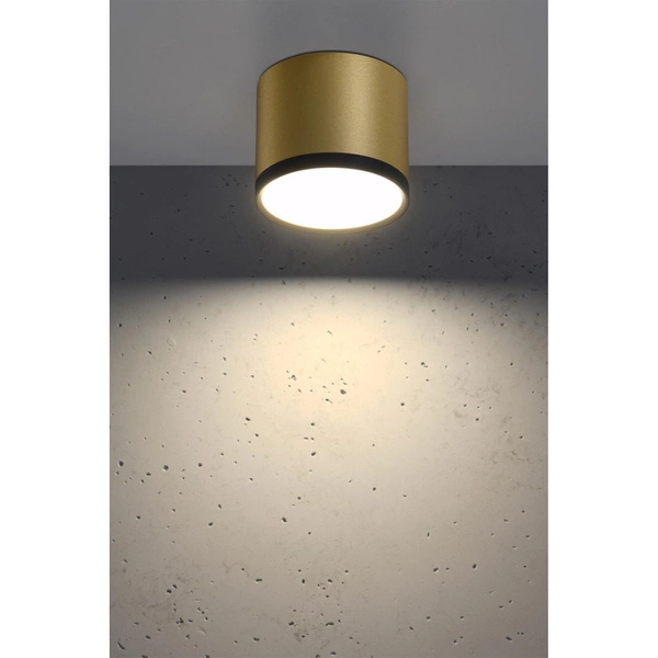 Lampa sufitowa TUBA 2275956, złoty/czarny, 9W LED, barwa neutralna 4000K