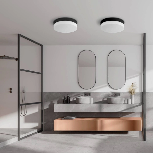 PORI BLACK PLAFON ŁAZIENKOWY 2 PŁ IP 44 862