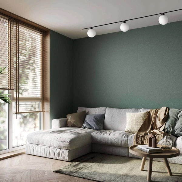 Lampa do szynoprzewodu jednofazowego BOLA, biała kula, 1x5W G9