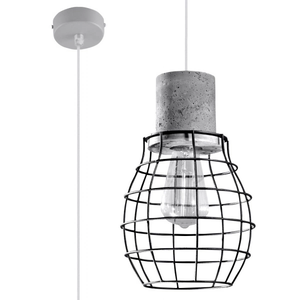 Nowoczesna lampa wisząca LUGO SL.0285 1xE27