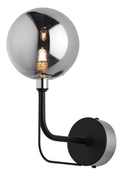 Nowoczesny Kinkiet ERIS wys. 24cm 1xG9 14W IP20 | Czarny