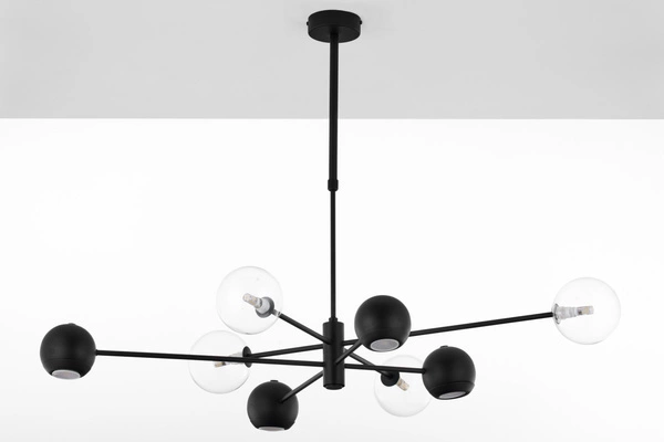 Nowoczesny Żyrandol MOKA wys. 47-69cm 4xG9 4xGU10
14W IP20 | Czarny