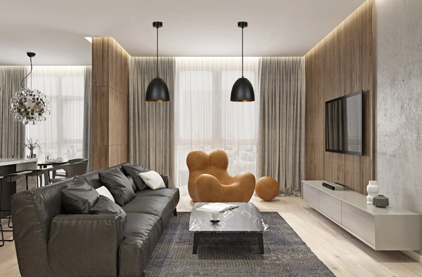 Lampa wisząca Emibig LENOX 1 Czarny / GOLD 410/1