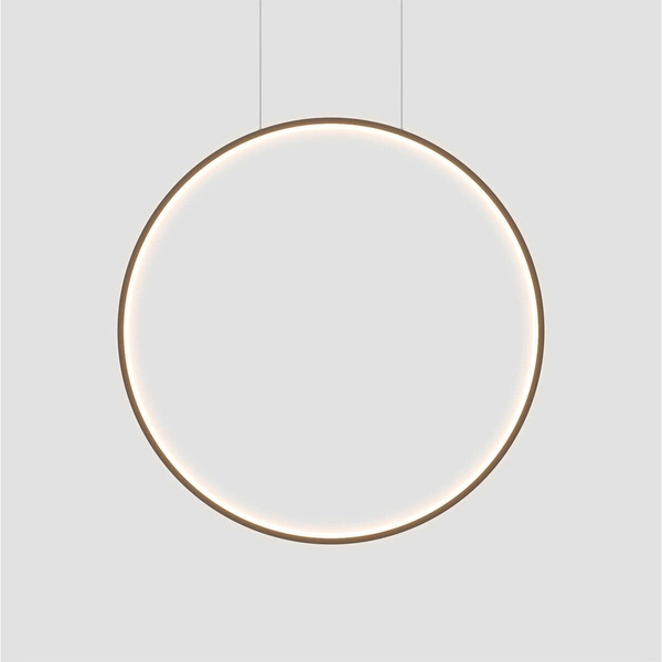 Lampa wisząca MIRROR, duża, czarna, 50W LED, barwa ciepła 3000K, IP44