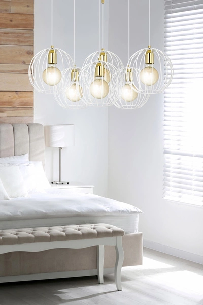 Lampa wisząca Emibig ALBIO 6 Biały 145/6