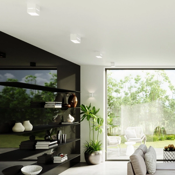 Nowoczesny plafon LOBO SL.0209 Biały 1xG9