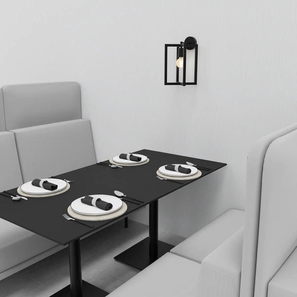 Kinkiet ARNOLD, MLP8561, czarny, 1x60W E27