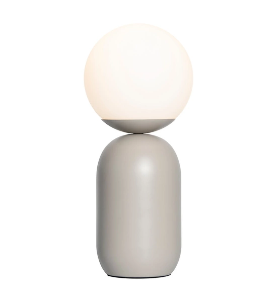 Lampa stołowa NOTTI E14 25W Metal | Szary