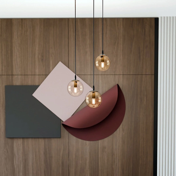 Lampa wisząca Emibig COSMO 3 BL PREMIUM MIODOWY 713/3PREM