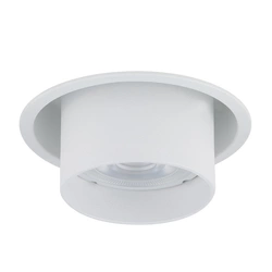 Regulowana lampa punktowa podtynkowa MONO SLIDE śr. 8,3cm GU10 | biały 10795