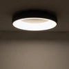 Plafon NIKKI ROUND LED śr. 48cm 48W barwa biała ciepła 3000K | czarny  11207