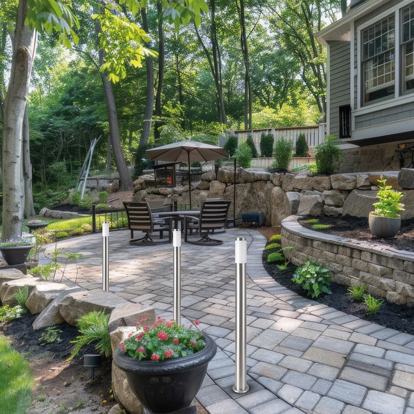 Słupek Ogrodowy Brooklyn 1xE27 IP44 45cm