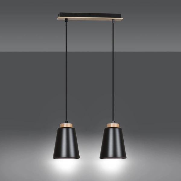 Lampa wisząca Emibig BOLERO 2 Czarny 442/2