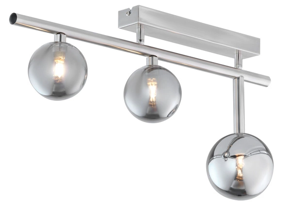 Nowoczesna Lampa sufitowa NEPTUN wys. 30cm 3xG9 14W IP20 | Czarny