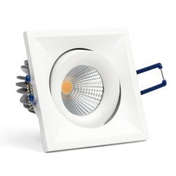 Oprawa wpuszczana oczko QUBO SQ 10W neutralna 4000K biały szer. 8,2cm